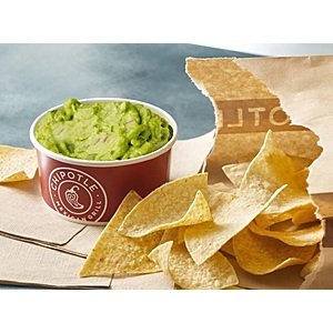 Add Guacamole for FREE at Chipotle on July 31