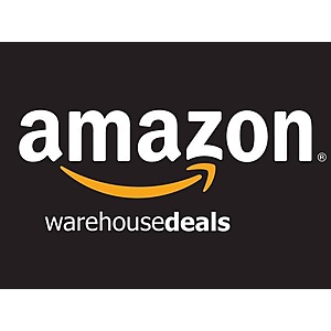 Amazon Warehouse 20% off select inventory Limited Time offer, free shipping with Prime or $25 purchase