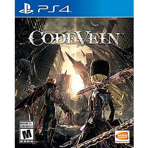 Code Vein (PS4 or Xbox One) $9.99 via GameStop