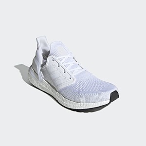 Men's adidas Ultraboost 20 Running Shoes (Cloud White/Core Black) $67.50 + Free S/H