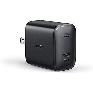 Prime Members: Aukey 18W PD USB-C 3.0 Wall Charger $8.90