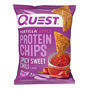 12-Count 1.1-Oz Quest Nutrition Tortilla Style Protein Chips (Spicy Sweet Chili) 3 for $48.40 & More w/ S&S + Free S/H