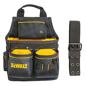 13-Pocket DEWALT Tool Pouch w/ Belt (DWST540201) $26.99 + Free Shipping w/ Prime or on $35+