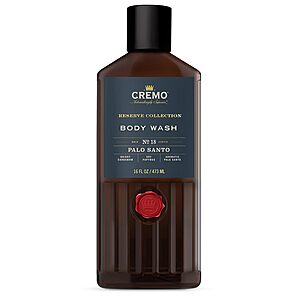 16-Oz Cremo Body Wash for Men (Various Scents) $6