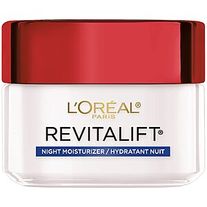 1.7-Oz L'Oreal Paris Revitalift Anti-Wrinkle & Firming Face Night Cream $6.85 & More w/ Subscribe & Save