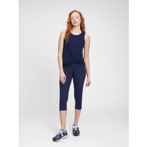 Gap Factory GapFit Women's Twist-Front Top (Tapestry Navy) $4.49 & More + Free shipping