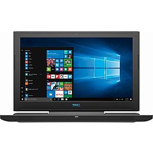 Dell G7 15 Laptop: Intel Core i7-8750H, 15.6'' 1080p IPS, 8GB DDR4, 256GB SSD, GTX 1060 6GB, Thunderbolt 3, Win 10 + Game Bundle $899.99 & More + Free Shipping @ Best Buy
