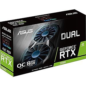 Asus GeForce RTX 2080 OC Edition 8GB GDDR6 Graphics Card $462 & More + Free S/H
