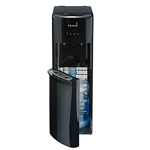 Primo Water Dispenser Bottom Loading, Hot/Cold Temperature, Black $79 + Free Shipping