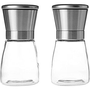 Prime Members: Amazon Brand Clearance: Salt and Pepper Grinders $5.20 & More + Free S&H