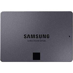 Amazon.com: Samsung 870 QVO SATA III SSD 4TB 2.5" Internal Solid State Hard Drive $329