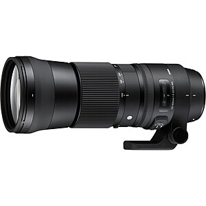 Sigma 150-600mm F5-6.3 DG OS HSM 'Contemporary' Lens for Canon or Nikon $729 + free s/h at B&H Photo