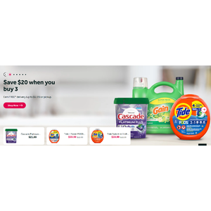 (ymmv) 3x of 146oz Tide Laundry Detergent (various) $30 at Stop & Shop (Cascade & Gain quality too)