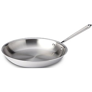 All-Clad Factory Seconds: 12" D3 Fry Pan / Stainless $63 & More + Free Shipping