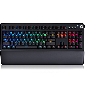 Deco Gear RGB Mechanical Keyboard with Cherry MX Red Switches $40 + free s/h